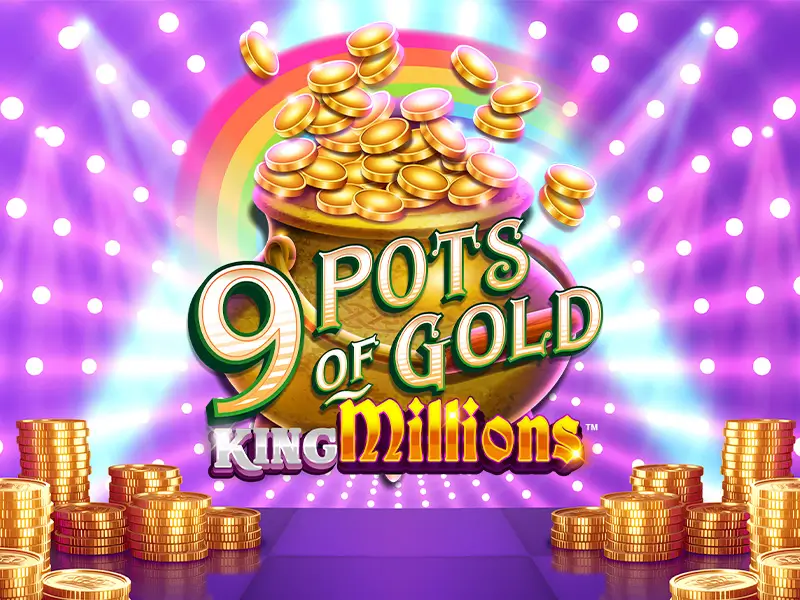 Capa do Jogo 9 Pots of Gold King Millions